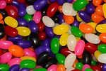 jelly beans, candy, sugar