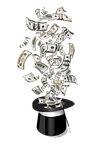 money, magic, dollars
