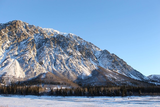 Alaska, Berg, Wit, Koud, Winter, Sneeuw