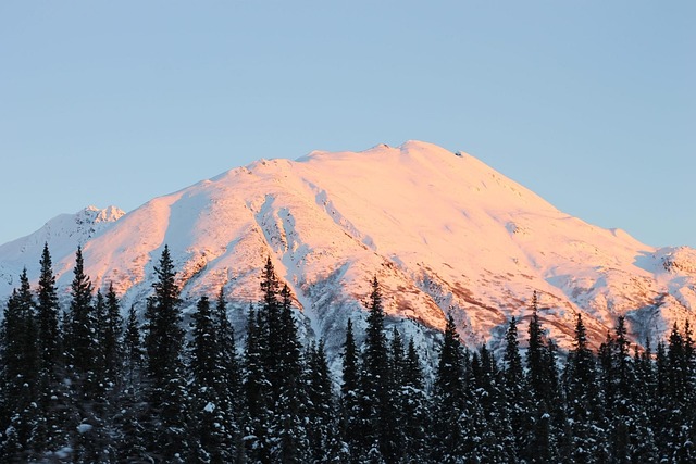 Alaska, Berg, Wit, Koud, Winter, Sneeuw