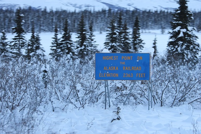 Alaska, Spoorweg, Landschap, Toerisme