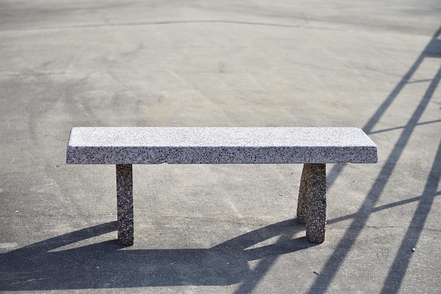Free Bench Shadow photo and picture