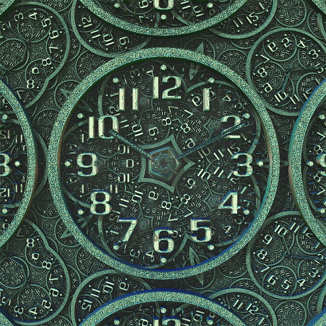 Free ancient clock time illustration