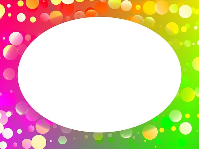 Free frame border background illustration