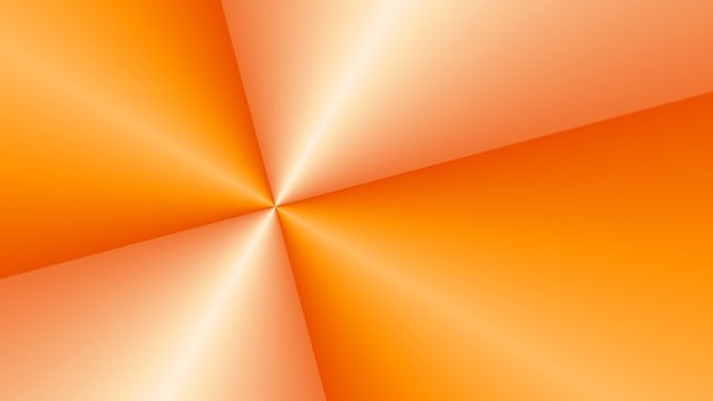 Orange, 3D, Baggrund, Design, Pil