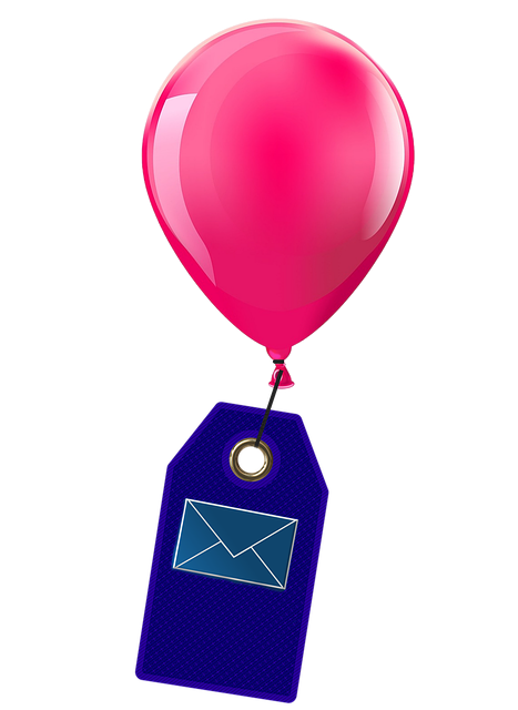 Free balloon sign letter illustration