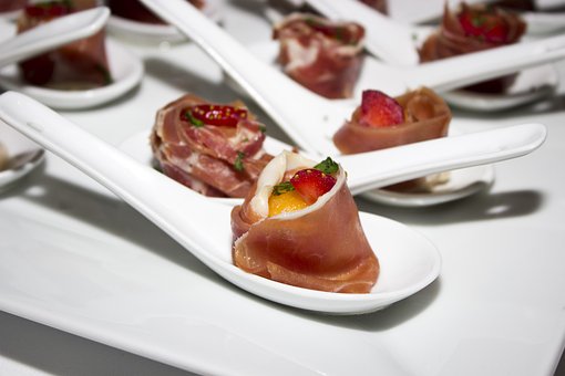 Jamón Serrano, Jamón Con Melón, Tapas