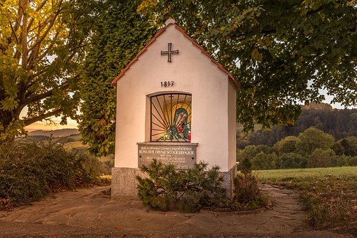 Kapel, Kerk, Christelijk, Stemming, Zon