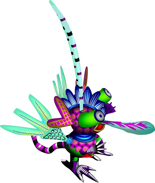Alebrije, Craft, Fantasi, Mexicansk