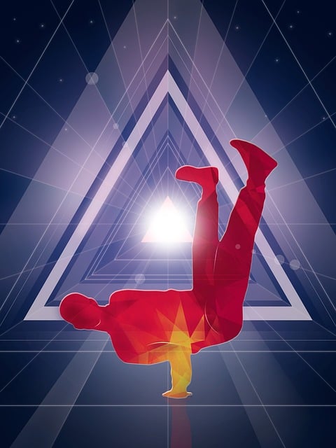 Free brakedance dancer street dancer illustration