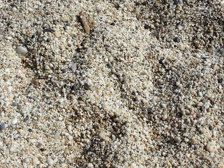 Sand, Grus, Baggrund