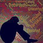 abandoned, lonely, unwelcome