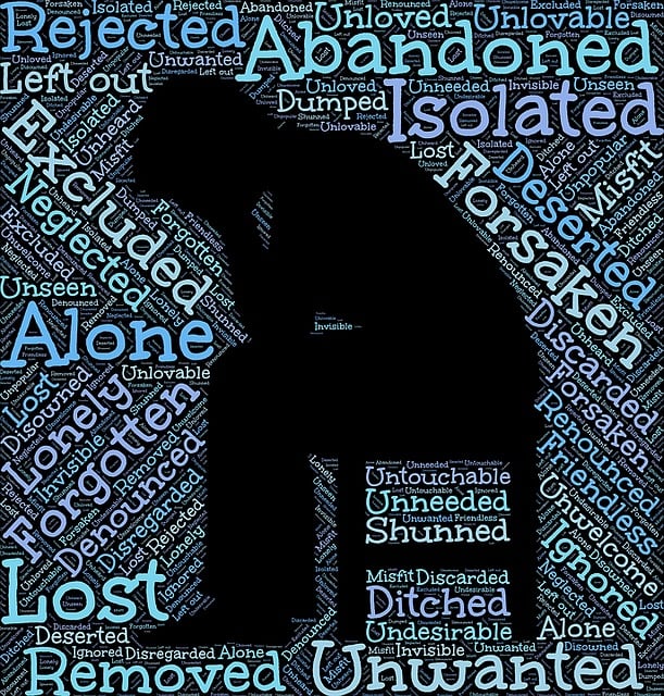 Free abandoned lonely unwelcome illustration