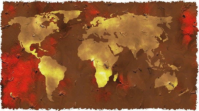 Free map atlas countries illustration