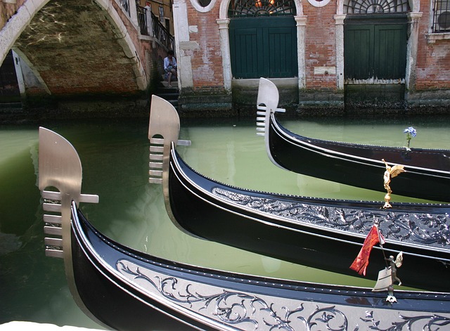 Góndolas, Venecia, Italia, Vacaciones