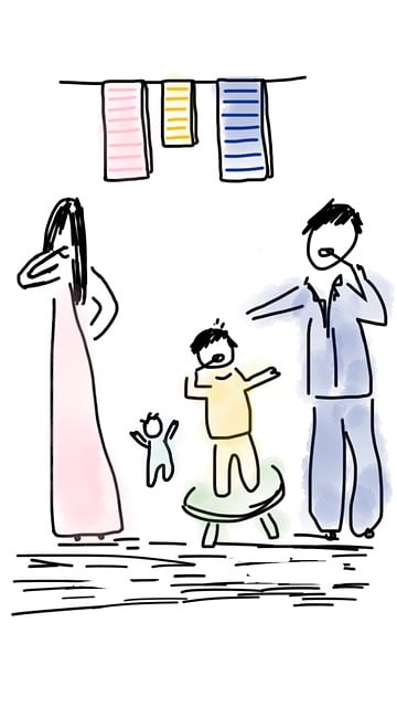 Free Family Morning illustration and picture