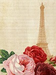 vintage, collage, art