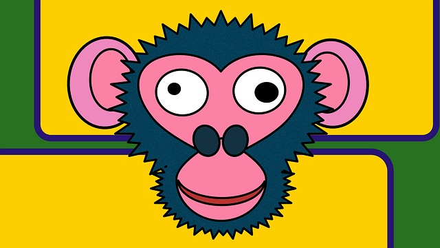Free Chimpanzee Yellow illustration and picture