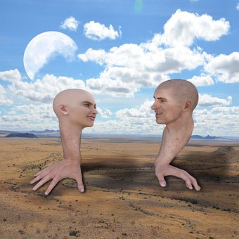 Free Hands Clouds photo and picture