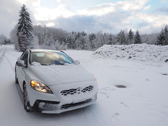 Free Snow Car photo and picture