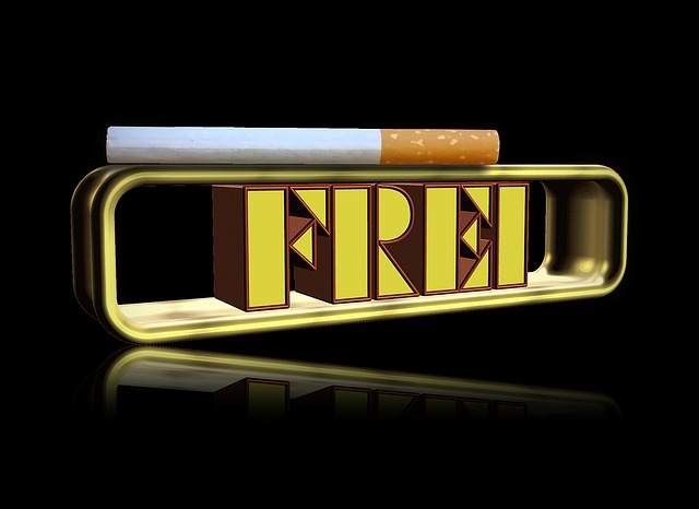 Free cigarette weaning smoke free illustration