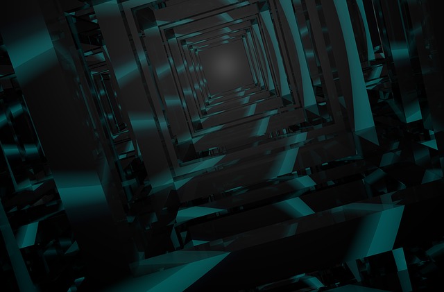 Free wallpaper construction hexahedron illustration