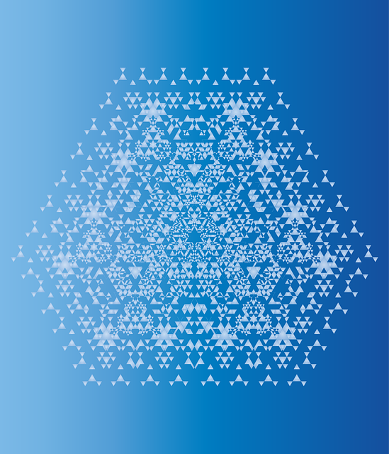 Fraktal, Geometrie, Dreieck, Netzwerk