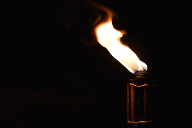 Free Flame Night photo and picture