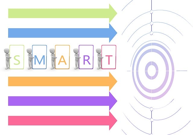 Free goals smart target illustration