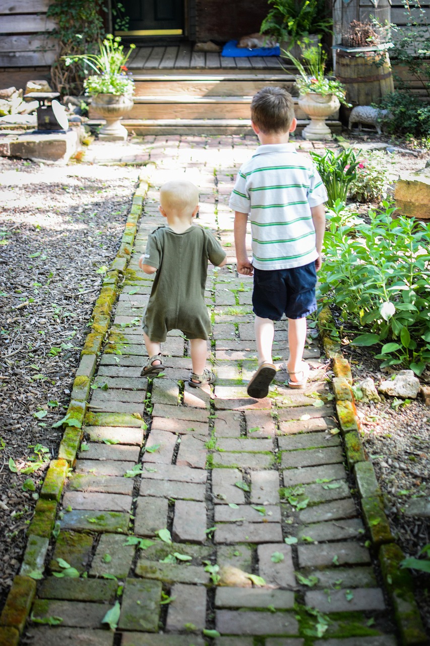 Niños Para Caminar Hermanos - Foto gratis en Pixabay - Pixabay