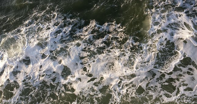 Meer, Ozean, Wellen, Wasser, Schiff