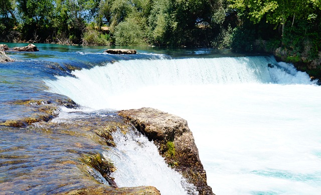 Wasserfall, Wasser, Truthahn, Landschaft