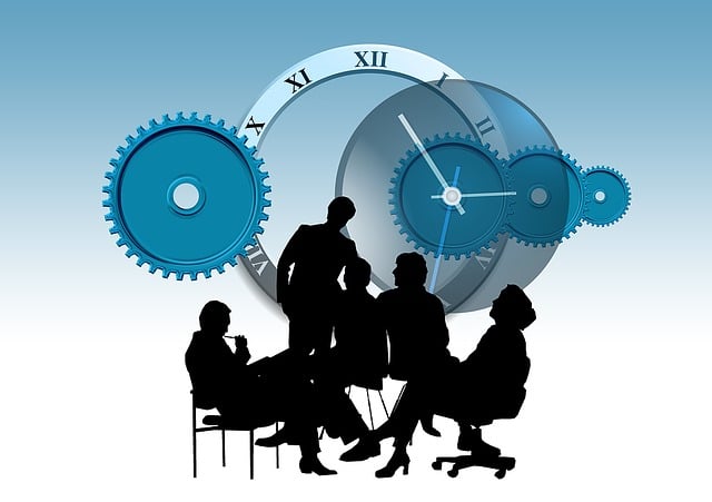 Free people silhouettes business people illustration