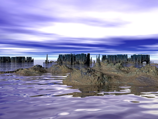 Landschaft, Wasser, Felsen, Küste