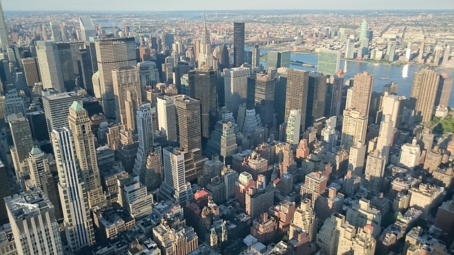 In New York City, Große Stadt