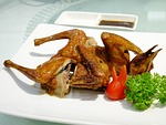 roasted pigeon, 烧乳鸽, chinese