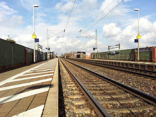 Zug, Bahnhof, Reisen, Leer
