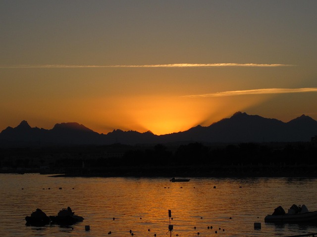 Free Sunset Egypt photo and picture
