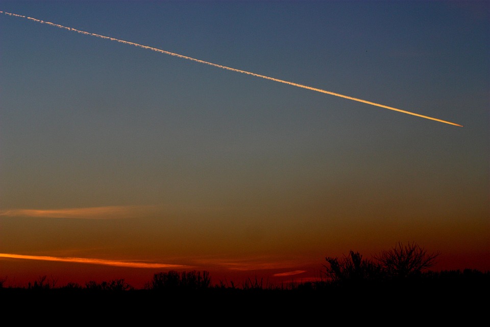 Tramonto, Missili, Cielo, Dara, Da Colorare, Battenti