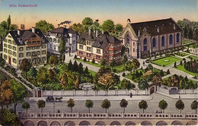 Free cannstadt postcard old illustration