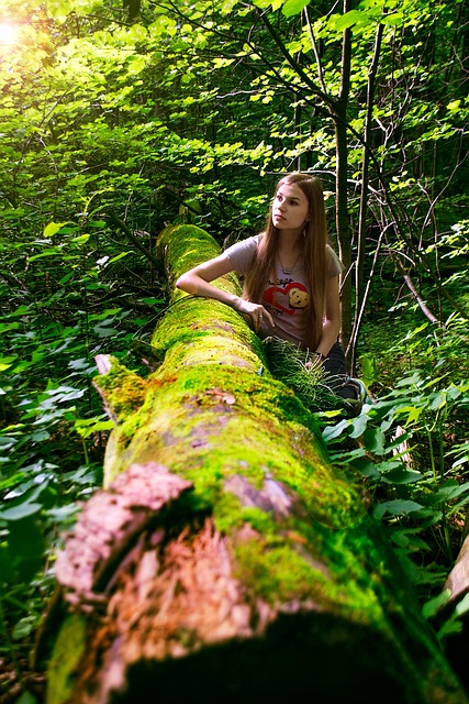 Free Nature Young Woman photo and picture