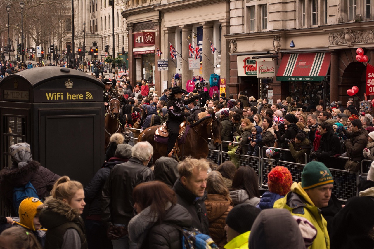 london new year parade