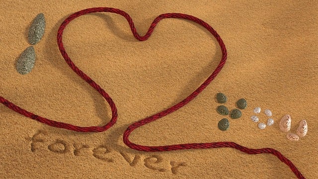 Download free HD stock image of Love Nature Free love nature beach illustration