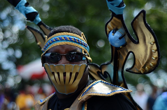 Festival, Máscara, Caribe, Rostro, Fest