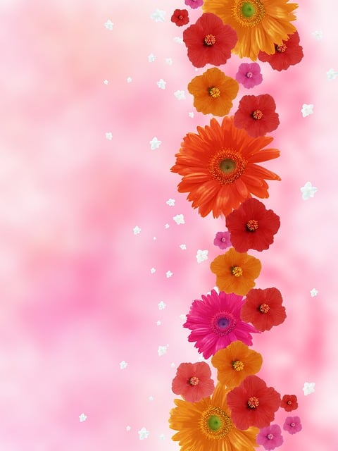 Free abstract flower floral illustration