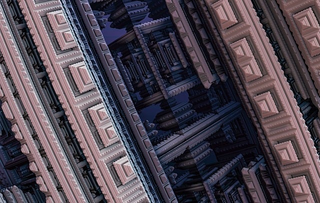 Download free HD stock image of Fractal 3D Free fractal 3d pattern illustration