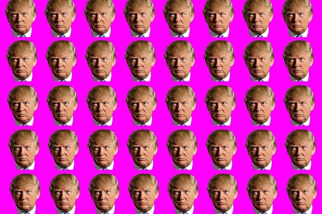 Free donald trump wallpaper background illustration