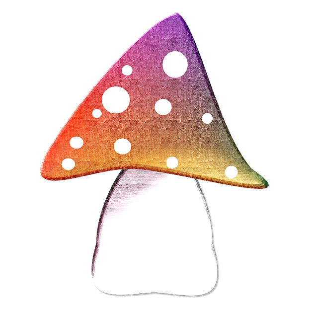 Free mushroom nature forest illustration
