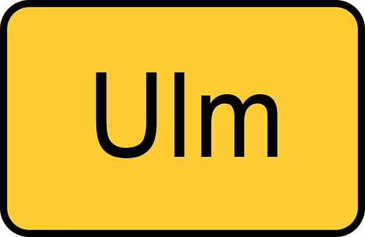 Free Place-Name Sign Ulm illustration and picture