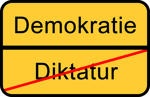Free Democracy Dictatorship illustration and picture